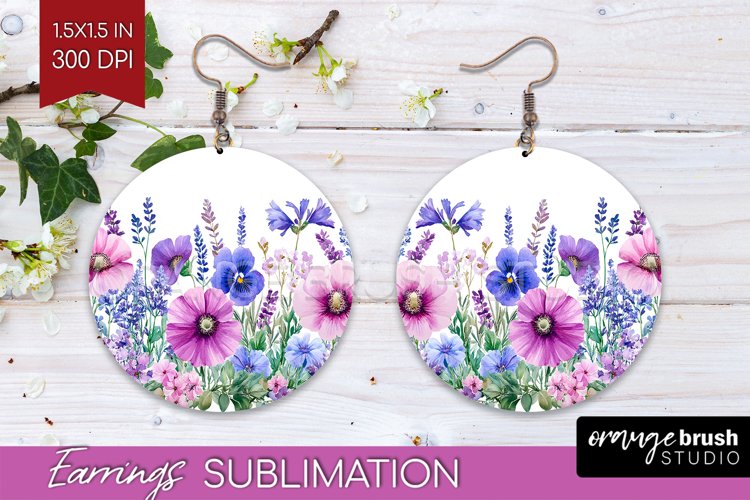 Watercolor Flowers Png Image 9