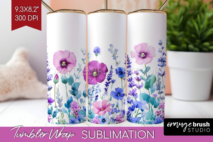 Watercolor Flowers Png Image 4
