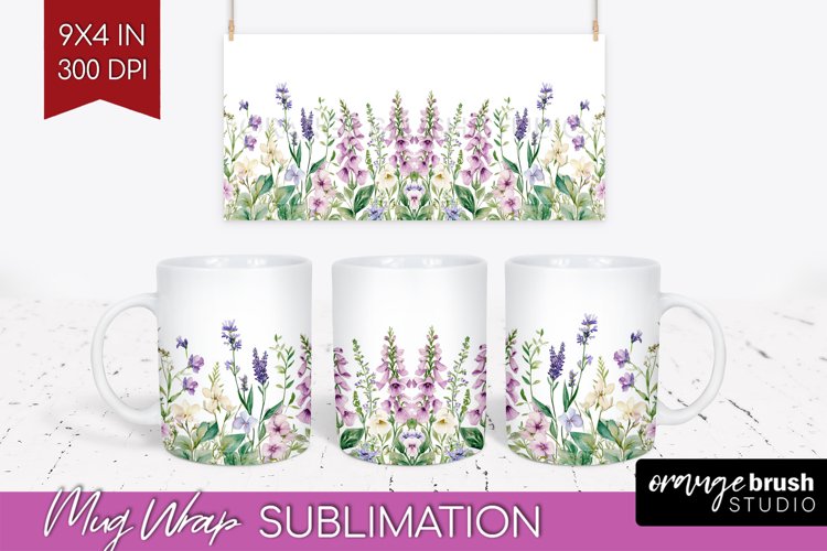 Watercolor Flowers Png Image 19