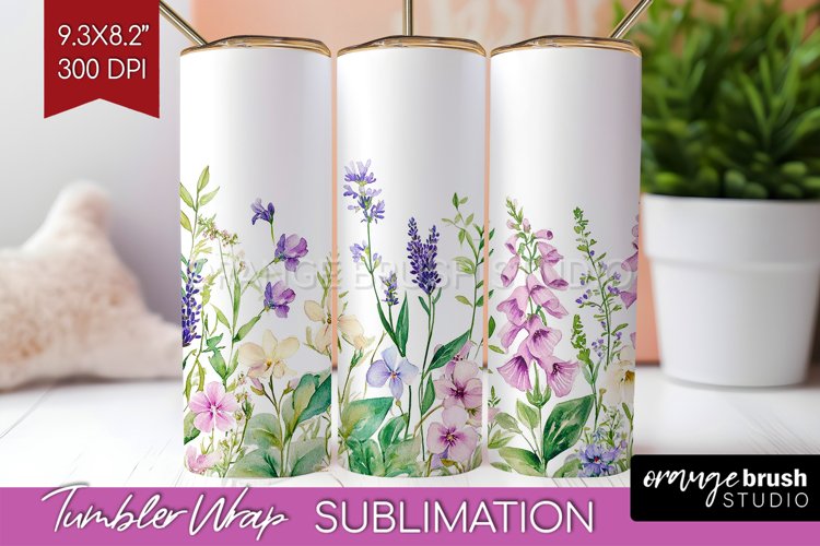Watercolor Flowers Png Image 3