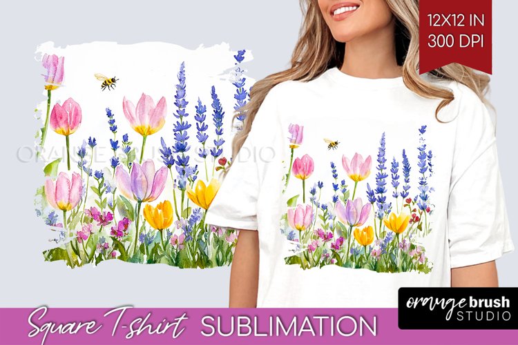 Floral Background Png Image 11