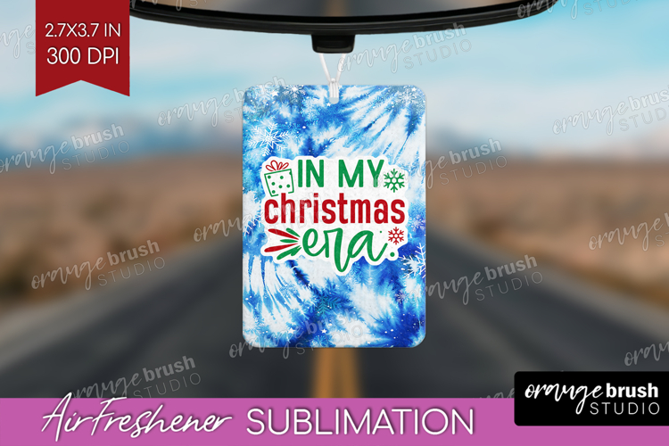 Funny Christmas Quote Air Freshener PNG - Tie Dye PNG