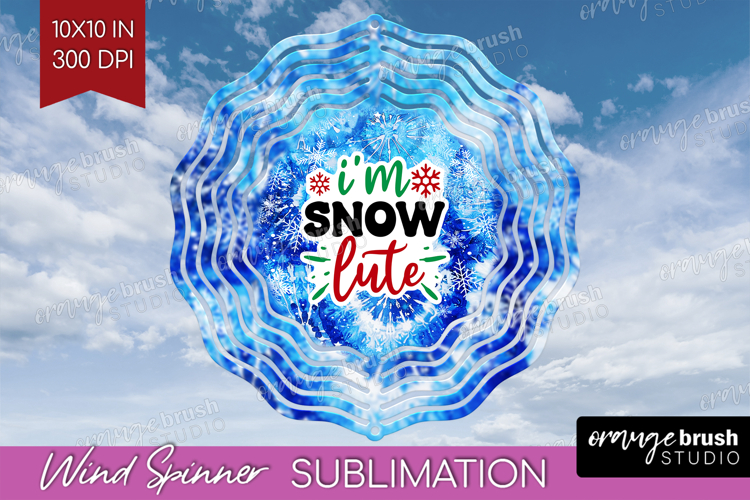 Funny Christmas Quote Wind Spinner Sublimation PNG - Tie Dye
