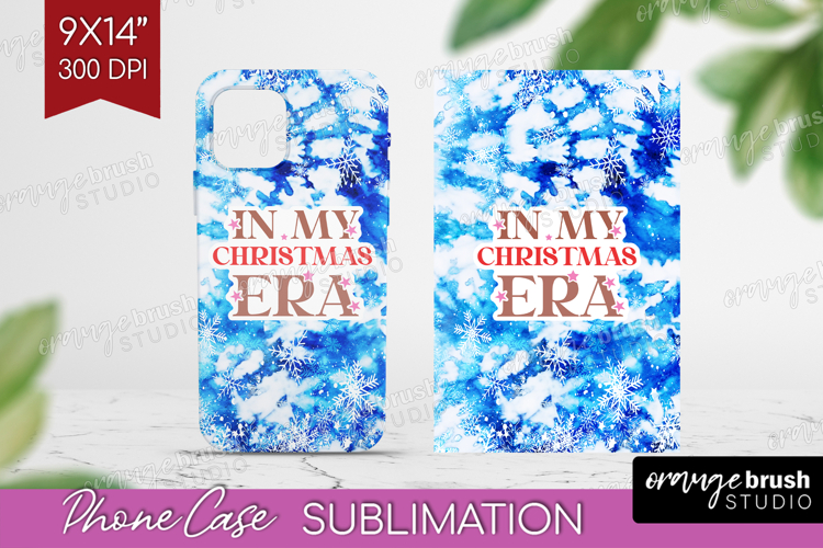 Funny Christmas Quote Phone Case PNG - Tie Dye Case PNG