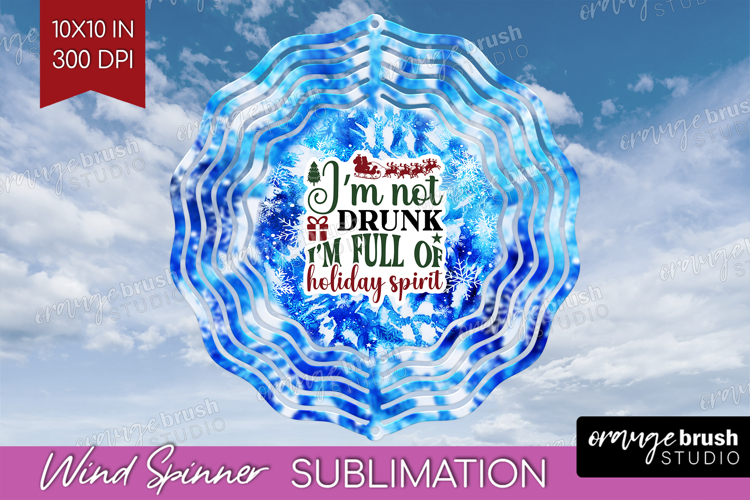 Sarcastic Christmas Quote Wind Spinner Sublimation PNG - Tie