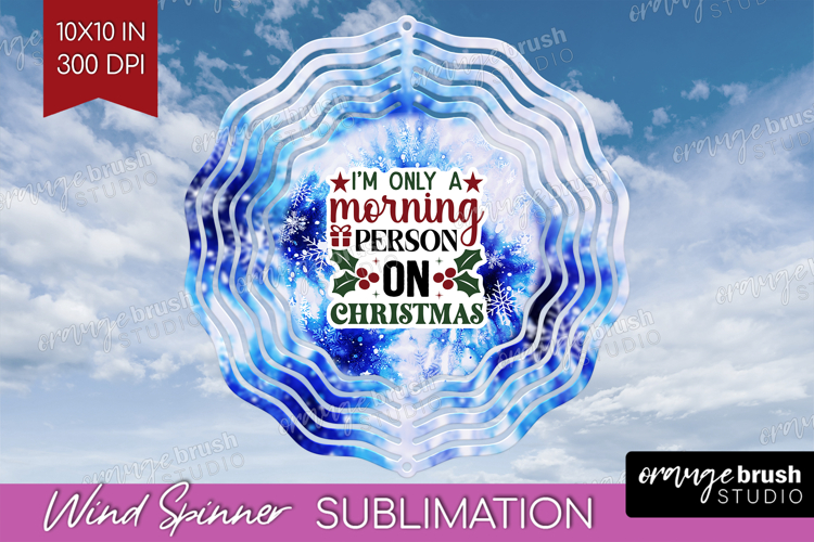 Sarcastic Christmas Quote Wind Spinner Sublimation PNG - Tie