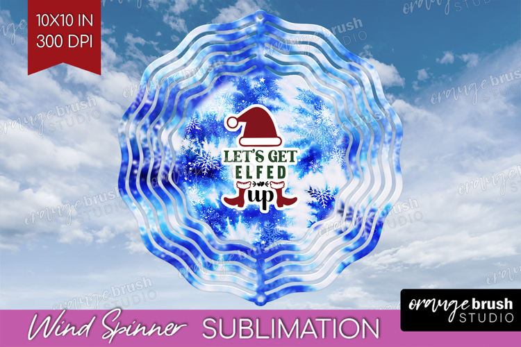 Sarcastic Christmas Quote Wind Spinner Sublimation PNG - Tie