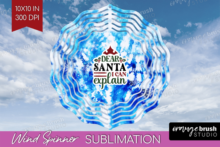 Sarcastic Christmas Quote Wind Spinner Sublimation PNG - Tie