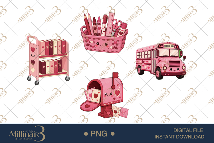 Valentine Classroom Clipart