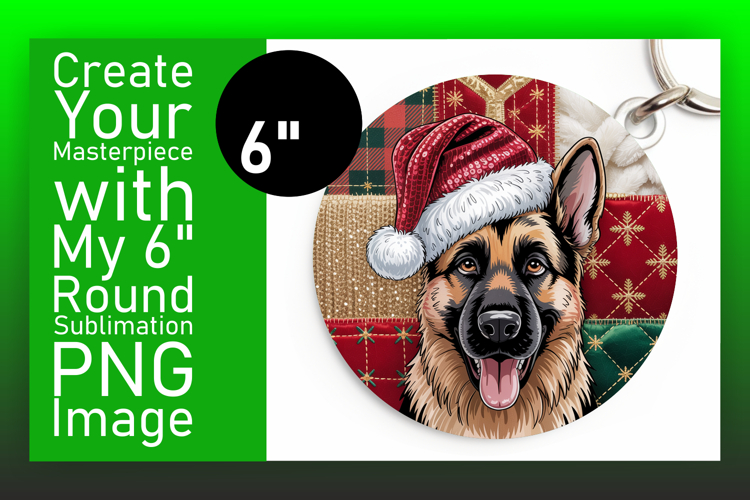 Trendy Round Design for Keychains , Holiday Pets