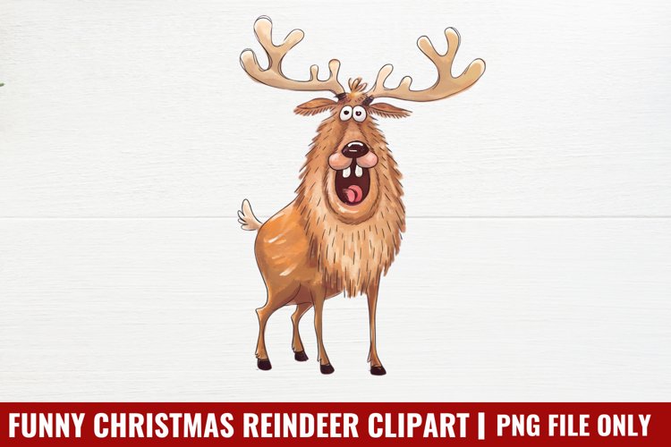 Reindeer Clipart Image 14