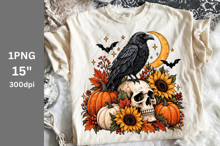 Halloween PNG, Skull PNG, Fall PNG