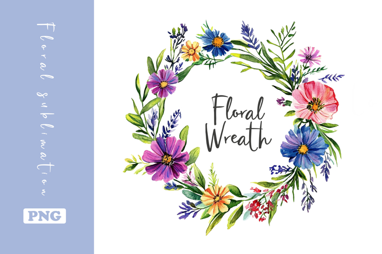 Floral Wreath Clipart Image 17