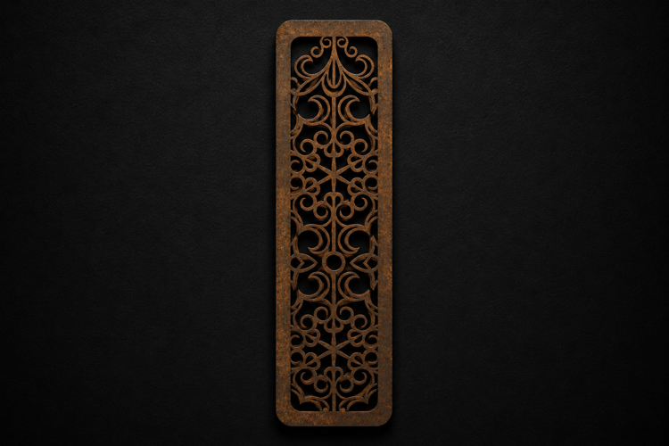 Royal Ornamental Wooden Bookmark for Book Lovers