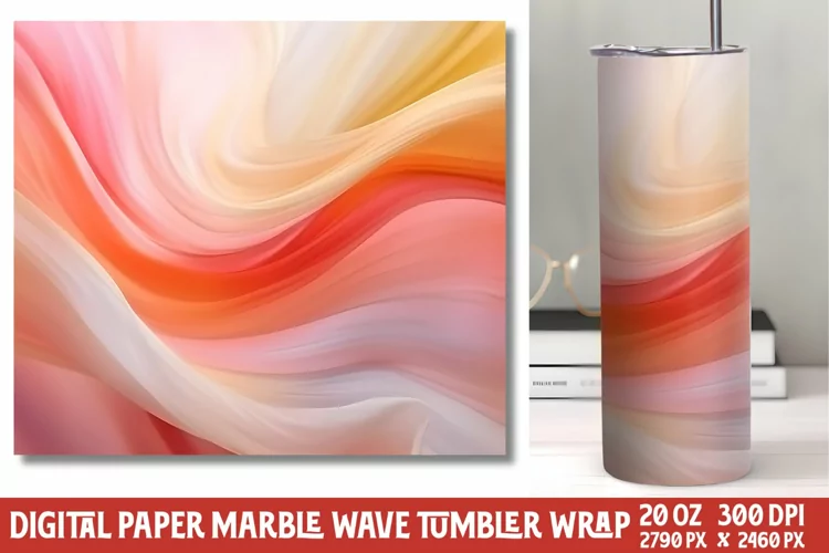 Marvel Wave Tumbler Wrap Sublimation