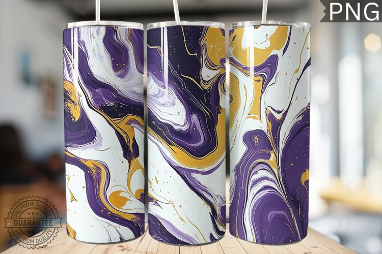 Abstract Pattern Tumbler Warp - High Quality 300 Dpi