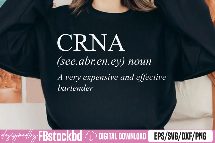 CRNA SVG, Registered Nurse Anesthetists CRNA SVG