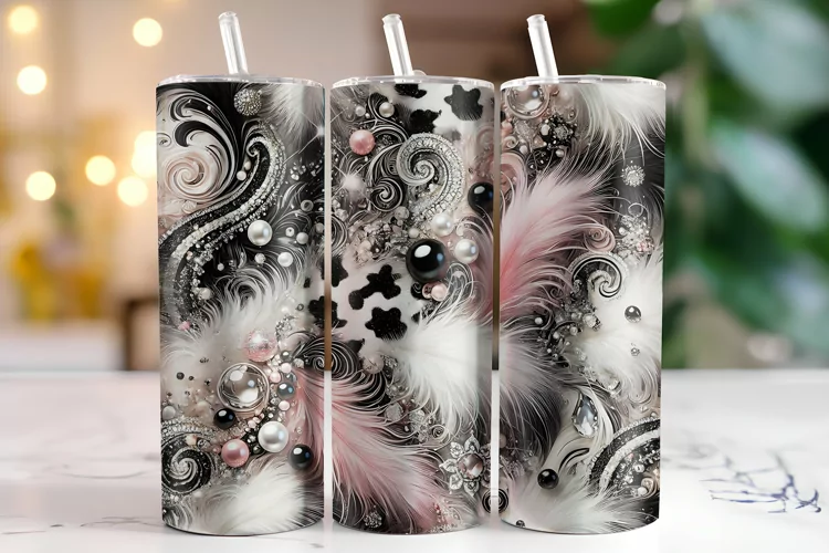 Abstract Tumbler Wrap | Sublimation