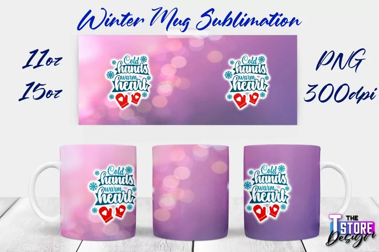 Winter Mug Sublimation | Winter 11 oz |15 oz Mug Sublimation