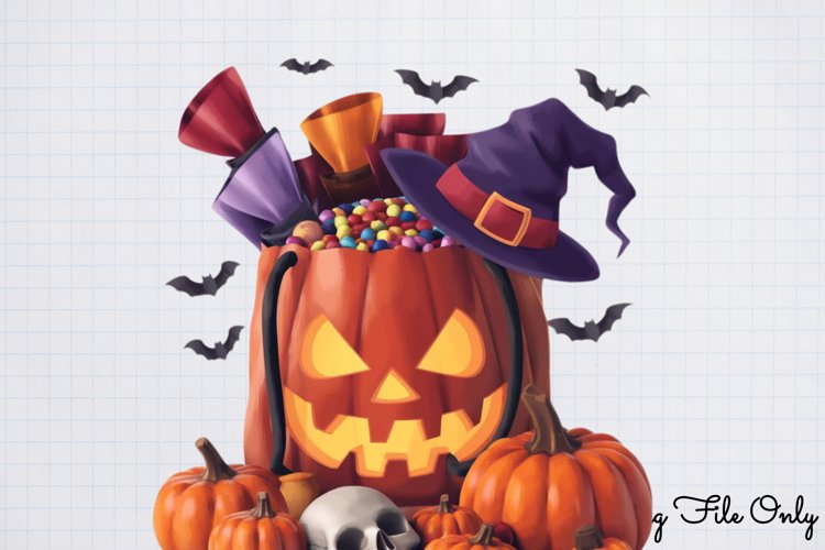 Trick or Treat Clipart Image 12