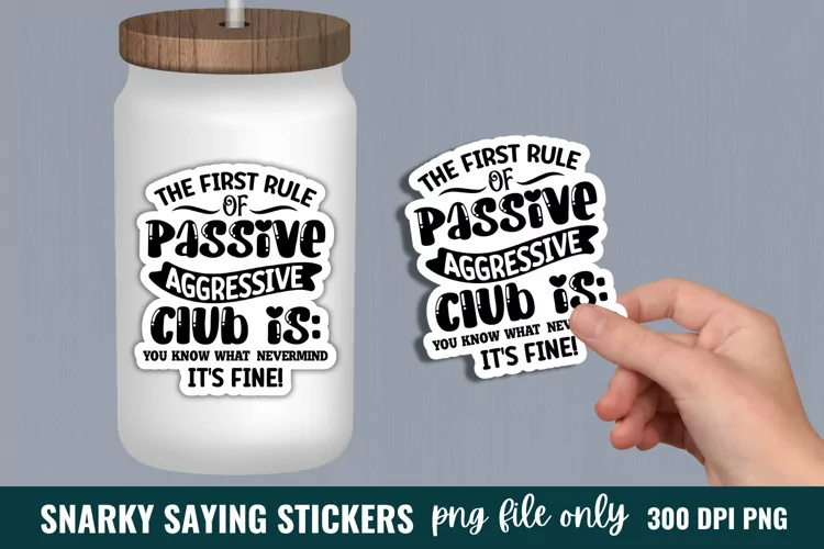 Sarcastic Quotes Sticker, Funny Sticker