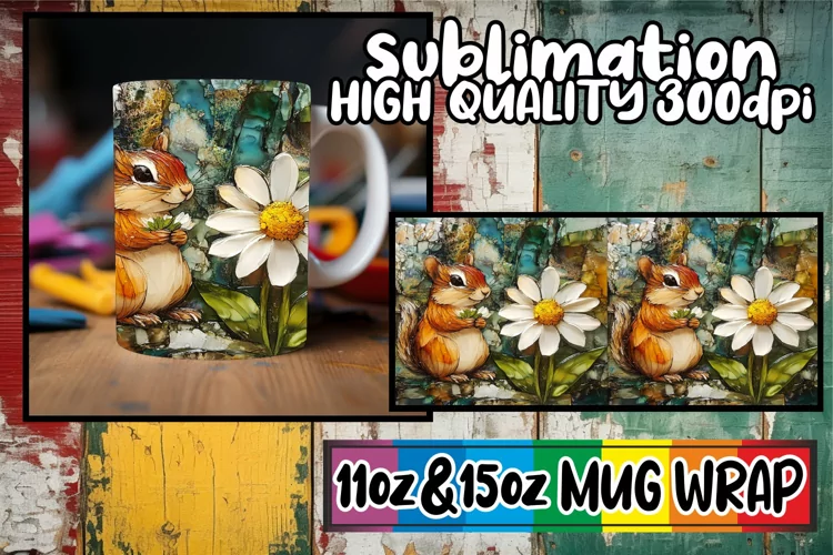 Joyous memories 11oz 15oz sublimation wrap, Animals