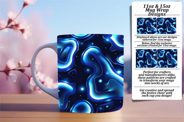 Neon Radiance 11oz/15oz Mug Ensembles example image 1