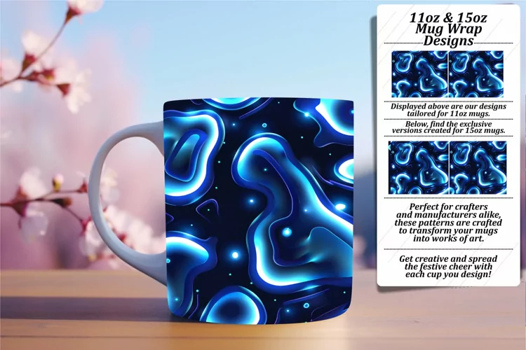 Neon Radiance 11oz/15oz Mug Ensembles