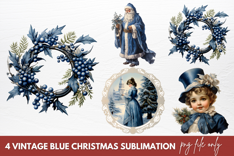 Christmas Watercolor Clipart Image 3