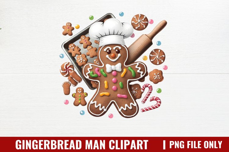 Gingerbread Clipart Image 2