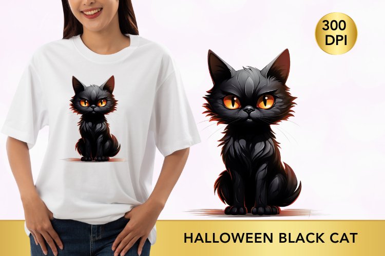 Black Cat Png Image 4