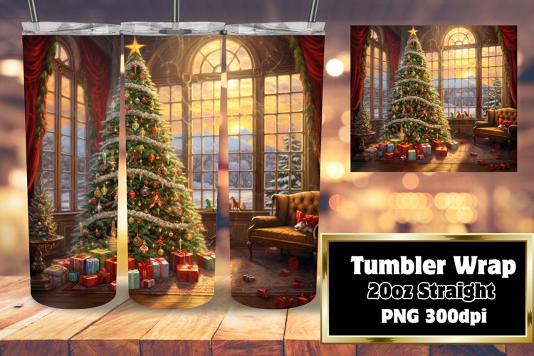 Christmas Tumbler Wrap Image 3