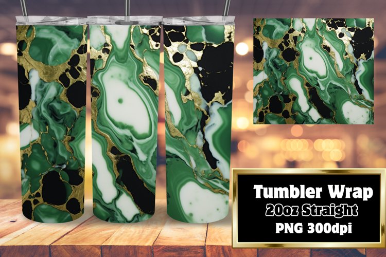 Fantasy Marble Glitter Tumbler Wrap 20oz