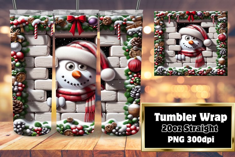 Christmas Tumbler Wrap Image 12