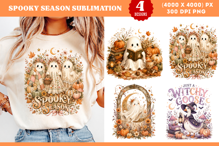 Spooky season sublimation Vibes, PNG