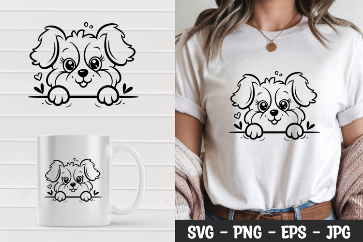 Puppy Dog Svg Image 16