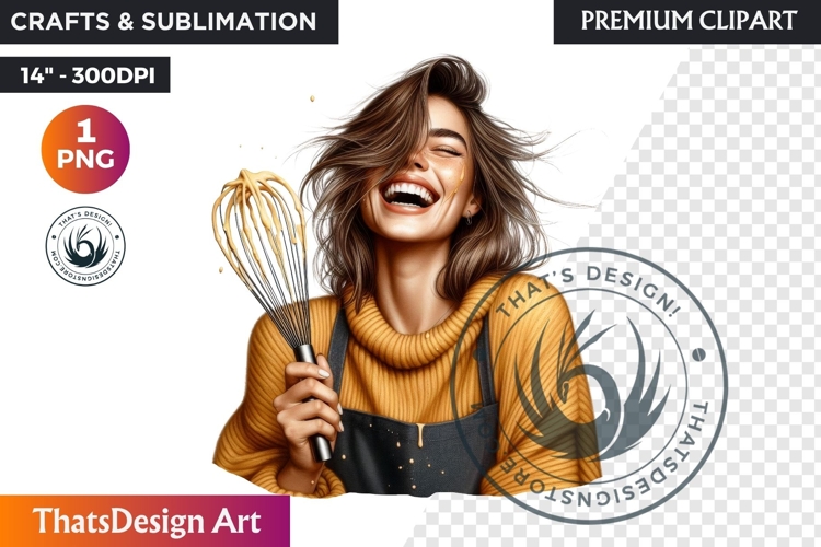 Autumn Clipart, Cozy Fall PNG Baking ,Kitchen tool, Bakery