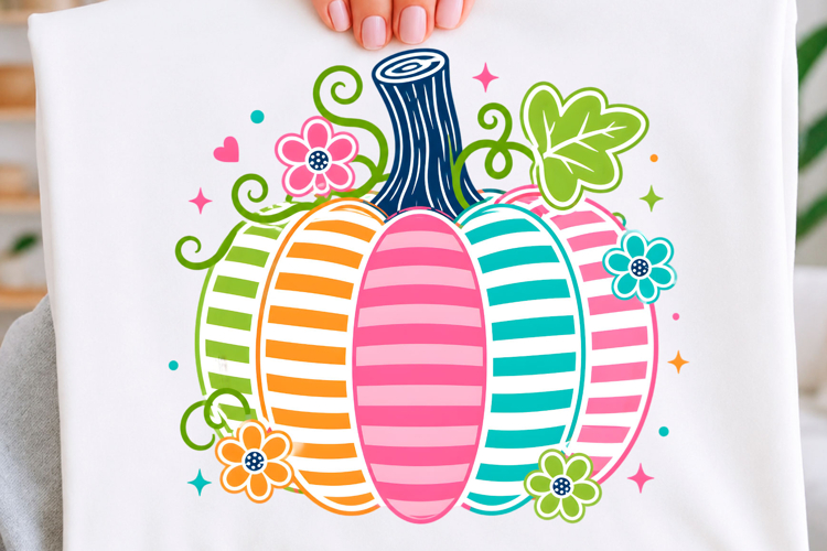 Pumpkin Dot Art Image 5