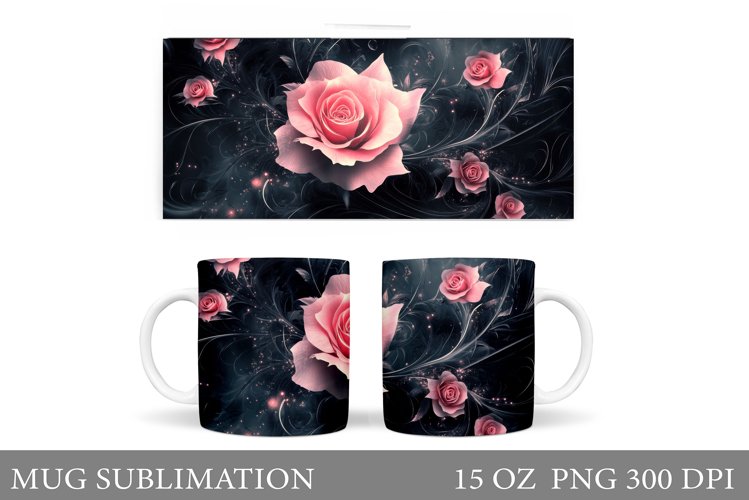 Pink Rose Clipart Image 7