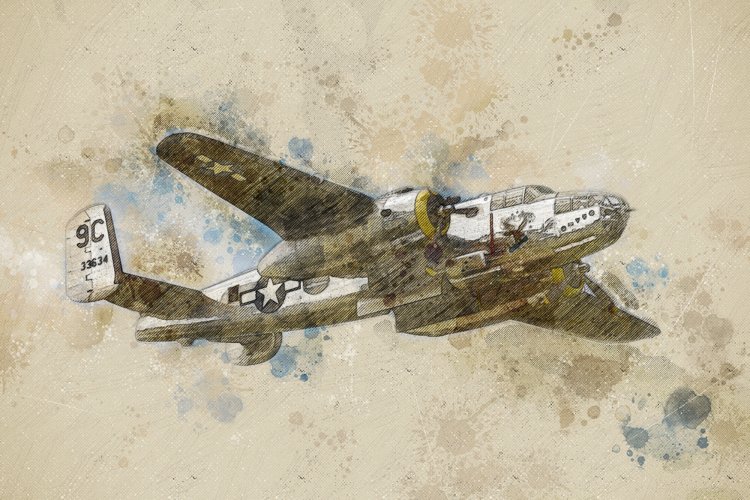 Printable OLD AIRCRAFTS 7 different formats Pack 34