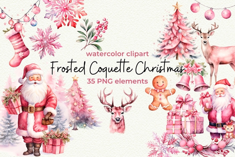Christmas Watercolor Png