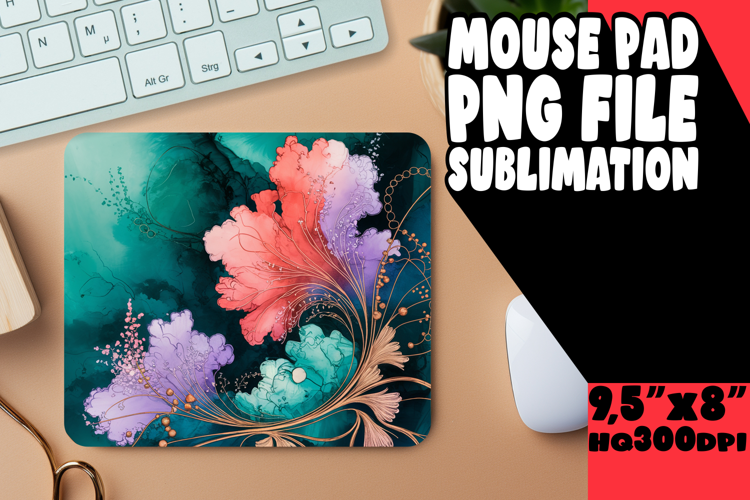 TIMELESS DESK PAD CLASSIC DESIGN, Abstract Pattern