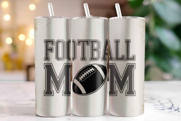 Football Mom Tumbler Wrap | Sublimation | Tumblers