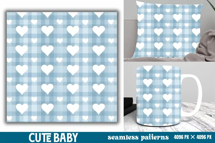 Cute Baby Pastel Digital Papers