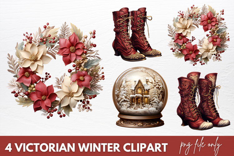 Winter Watercolor Clipart Image 3