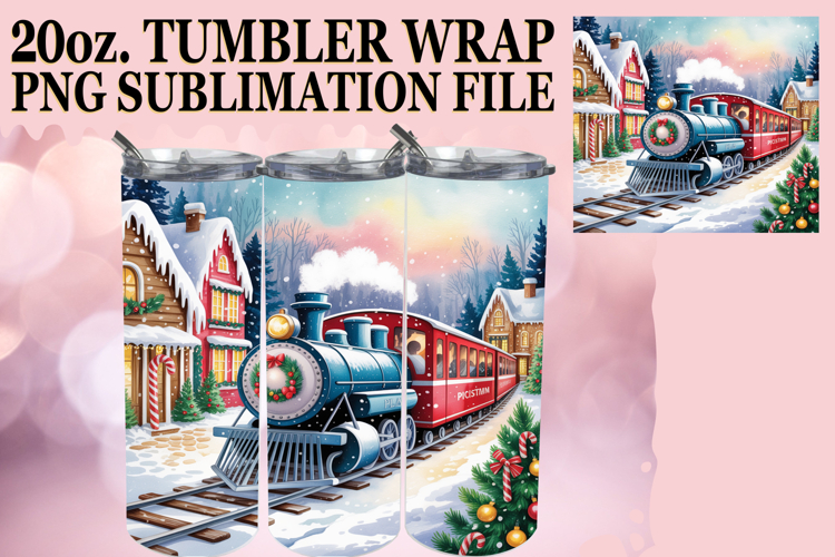 Christmas Tumbler Wrap