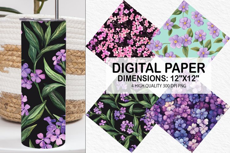 Floral Seamless Pattern Image 5