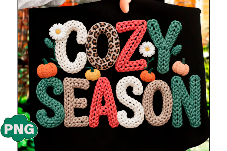 Cozy Season PNG, Christmas PNG