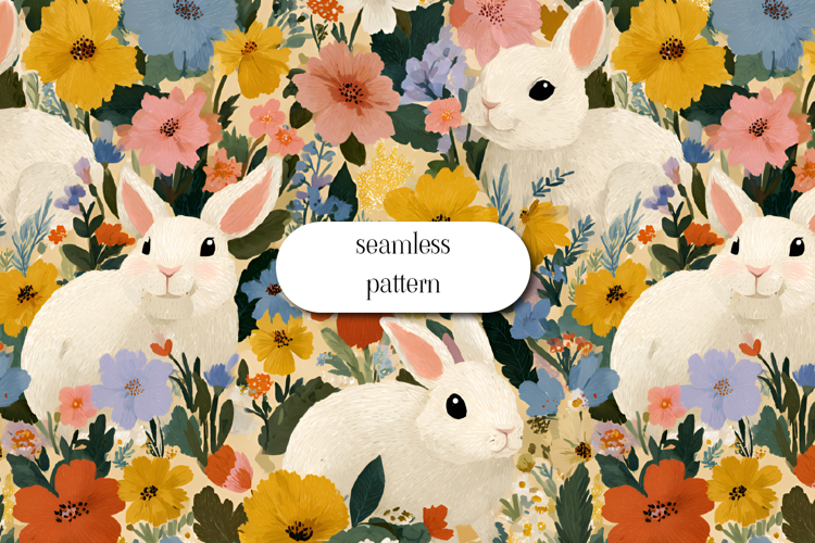 Floral Seamless Pattern Image 6