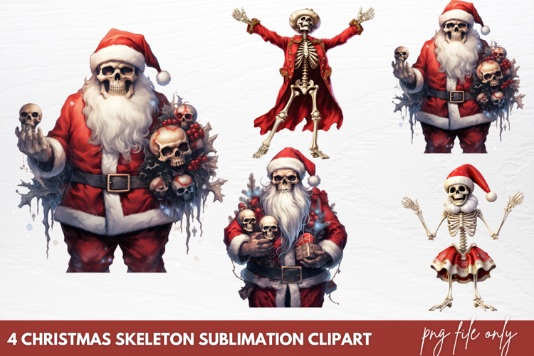 Dancing Skeleton Clipart Image 8